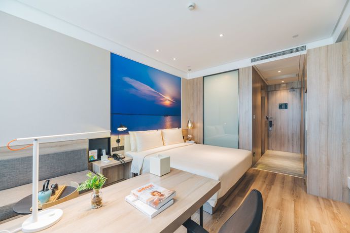 Imagen de los interiores del Hotel Atour Xiang Cheng Suzhou. Foto 14