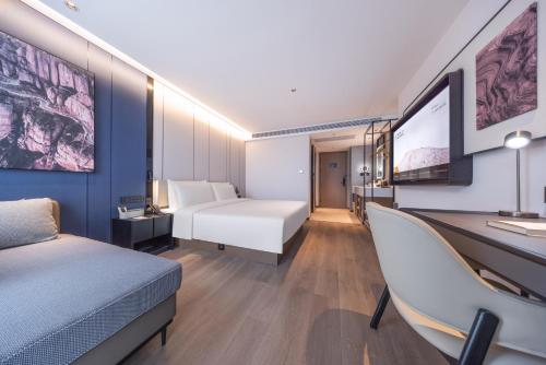 Imagen de la habitación del Hotel Atour Yangchun Lake Wuhan High Speed Rail Station. Foto 5