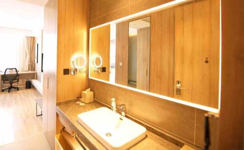 Imagen de la habitación del Hotel Atour Yantai South Station Yingchun Street. Foto 10