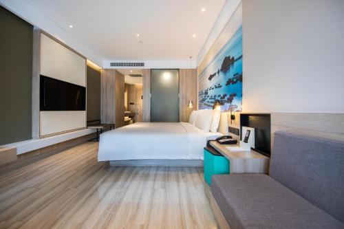 Imagen de la habitación del Hotel Atour Yantai South Station Yingchun Street. Foto 13