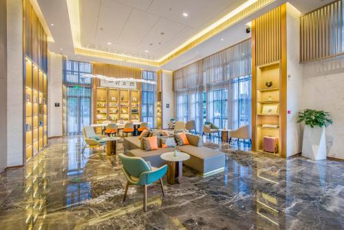 Imagen de los interiores del Hotel Atour Zhuhai Tangjiawan University Jinding Plaza. Foto 19