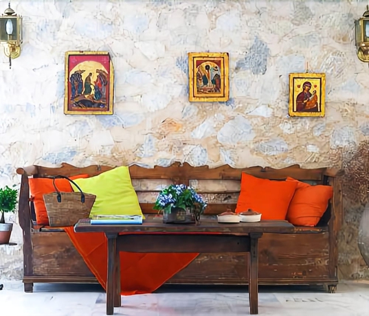 Imagen de los interiores del Hotel Atrium, AGHIA PARASKEVI. Foto 16