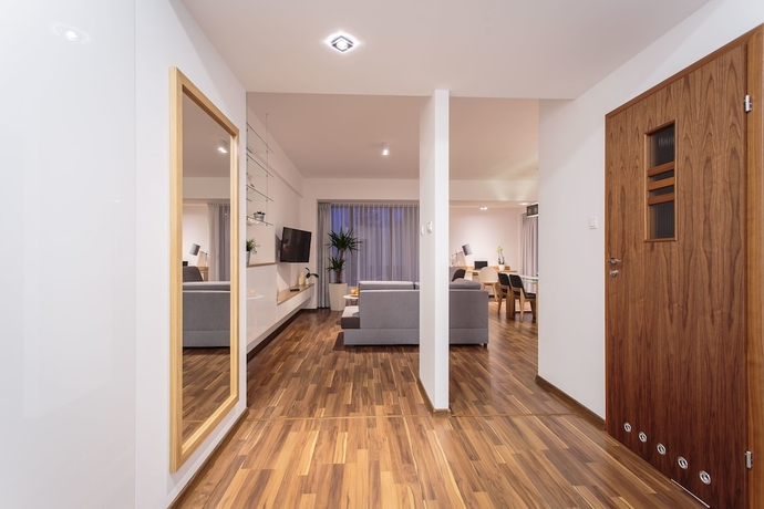 Imagen de la habitación del Hotel Atrium Apartamenty. Foto 15