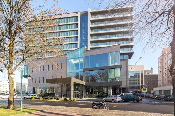 Imagen general del Hotel Atrium, Mogiliov. Foto 1