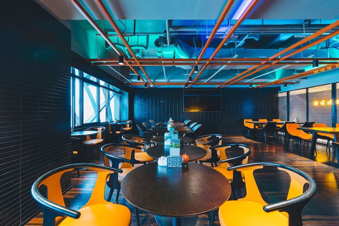 Imagen del bar/restaurante del Hotel Atwell Suites Shanghai Wuning by IHG. Foto 4