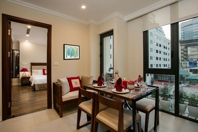 Imagen de la habitación del Hotel Au Coeur D'hanoi Apartment. Foto 23