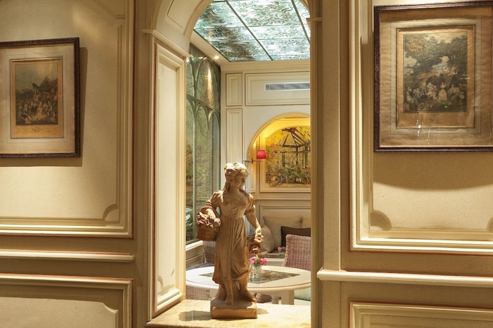 Imagen de los interiores del Hotel Au Manoir Saint-germain. Foto 18