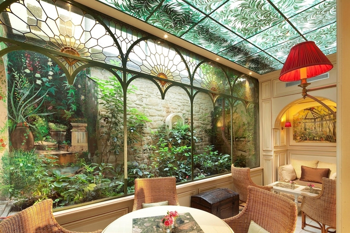 Imagen de los interiores del Hotel Au Manoir Saint-germain. Foto 19