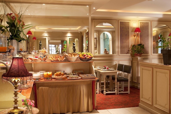 Imagen del bar/restaurante del Hotel Au Manoir Saint-germain. Foto 6