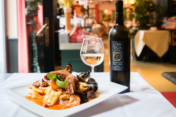 Imagen del bar/restaurante del Hotel Au Repos Des Chasseurs. Foto 9