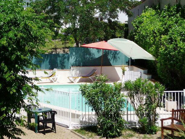 Imagen de la piscina del Hotel Aubergade. Foto 19