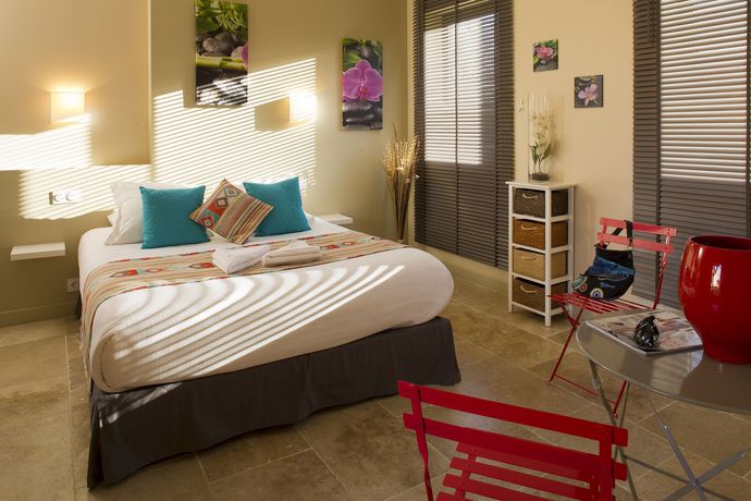 Imagen de la habitación del Hotel Auberge De Larressingle. Foto 5