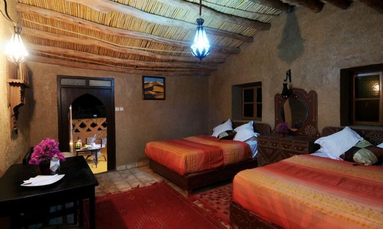 Imagen de la habitación del Hotel Auberge Kasbah Merzouga, Merzouga. Foto 10