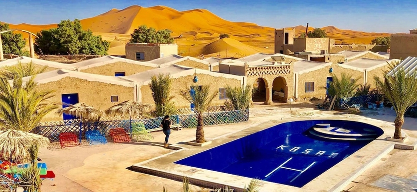 Imagen general del Hotel Auberge Kasbah Merzouga, Merzouga. Foto 1