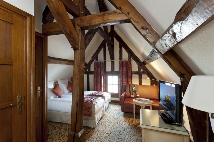 Imagen de la habitación del Hotel Auberge Saint-pierre, Mont Saint Michel. Foto 9