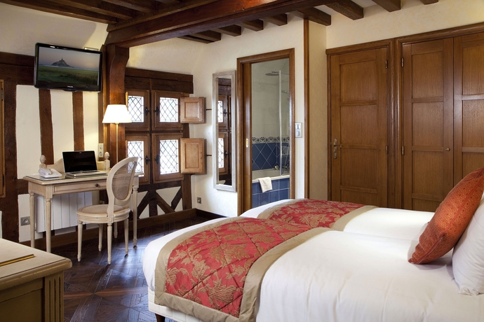 Imagen de la habitación del Hotel Auberge Saint-pierre, Mont Saint Michel. Foto 11
