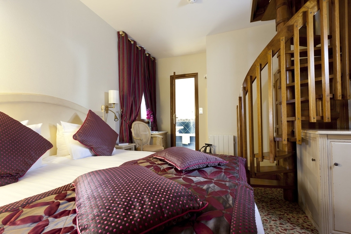 Imagen de la habitación del Hotel Auberge Saint-pierre, Mont Saint Michel. Foto 13
