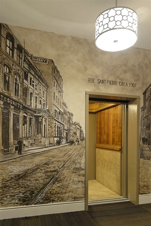 Imagen de los interiores del Hotel Auberge Saint-pierre, Quebec City. Foto 11