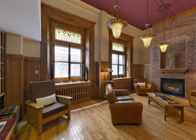 Imagen de los interiores del Hotel Auberge Saint-pierre, Quebec City. Foto 12