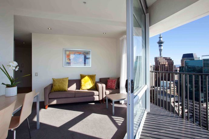 Imagen de los interiores del Hotel Auckland Harbour Suites. Foto 15