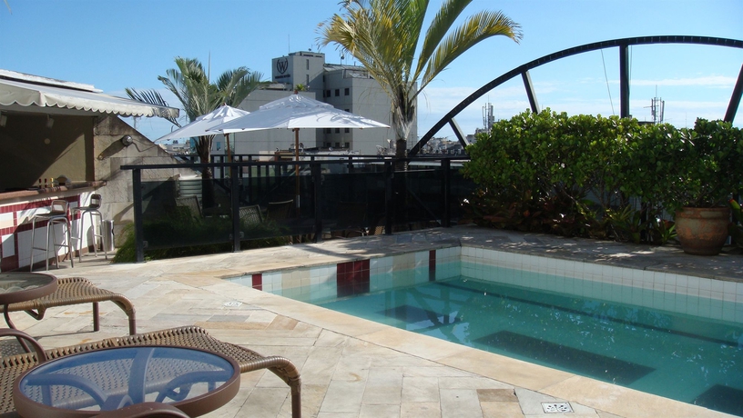 Imagen de la piscina del Hotel Augusto's Rio Copa. Foto 16