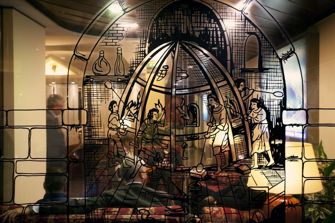 Imagen de los interiores del Hotel Augustus, Nápoles. Foto 13