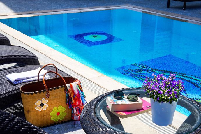 Imagen de la piscina del Hotel Aurasia Seaside. Foto 13