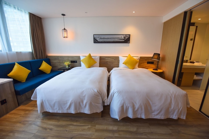 Imagen de la habitación del Hotel Auraya By Suning Nanjing Hexi. Foto 4
