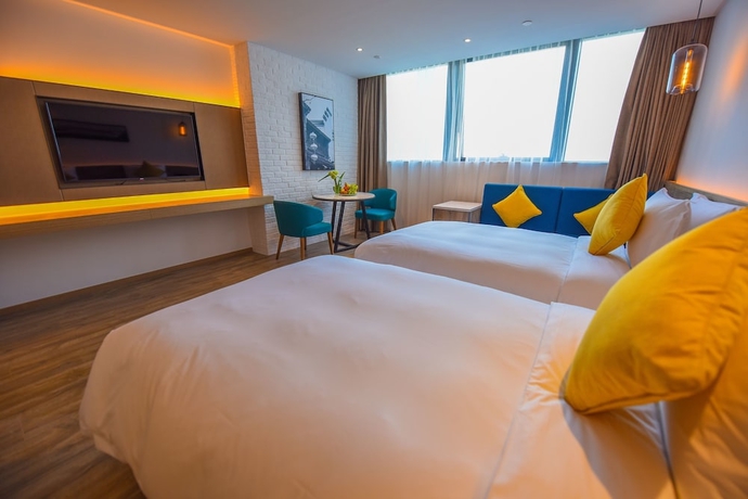 Imagen de la habitación del Hotel Auraya By Suning Nanjing Hexi. Foto 14