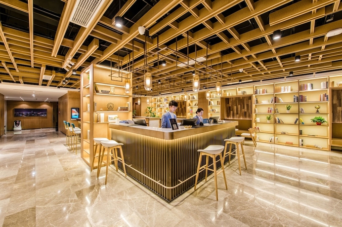 Imagen de los interiores del Hotel Auraya By Suning Nanjing Xuzhuang. Foto 17