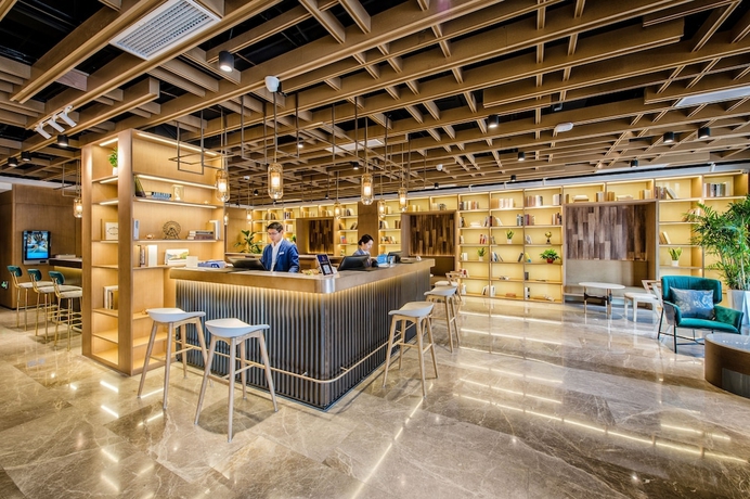Imagen de los interiores del Hotel Auraya By Suning Nanjing Xuzhuang. Foto 18