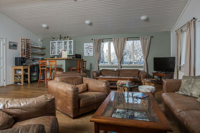 Imagen del bar/restaurante del Hotel Aurora Lodge. Foto 23