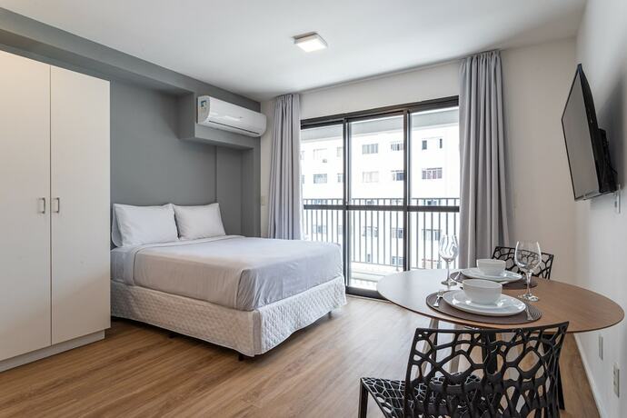 Imagen de la habitación del Hotel Aurora Paulistana a passos do Metr&ocirc; Rep&uacute;blica. Foto 11