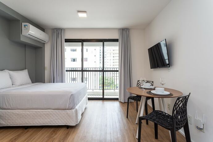 Imagen de la habitación del Hotel Aurora Paulistana a passos do Metr&ocirc; Rep&uacute;blica. Foto 13