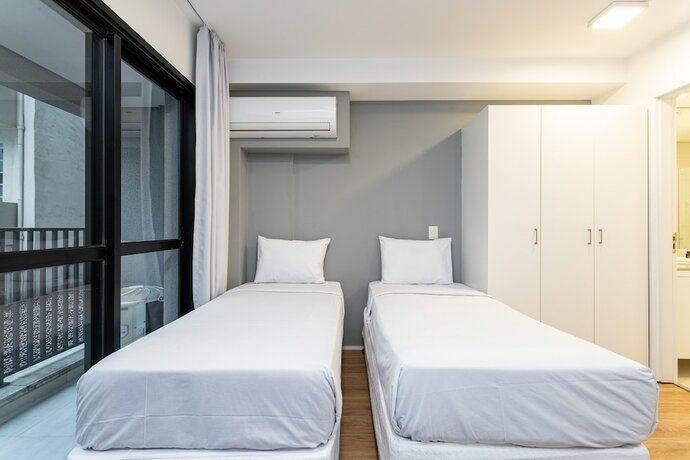 Imagen general del Hotel Aurora Paulistana a passos do Metr&ocirc; Rep&uacute;blica. Foto 3