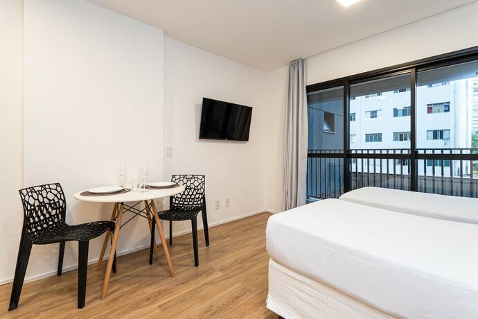Imagen de la habitación del Hotel Aurora Paulistana a passos do Metr&ocirc; Rep&uacute;blica. Foto 15