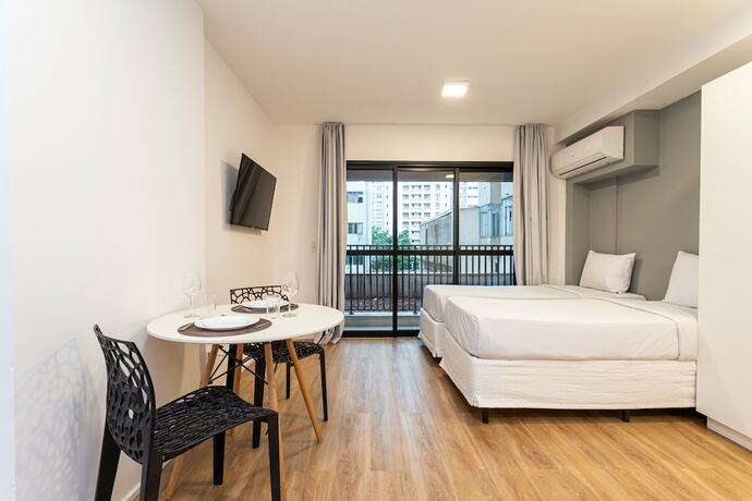 Imagen general del Hotel Aurora Paulistana a passos do Metr&ocirc; Rep&uacute;blica. Foto 4