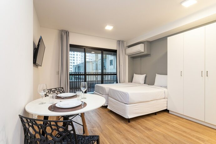 Imagen de la habitación del Hotel Aurora Paulistana a passos do Metr&ocirc; Rep&uacute;blica. Foto 16