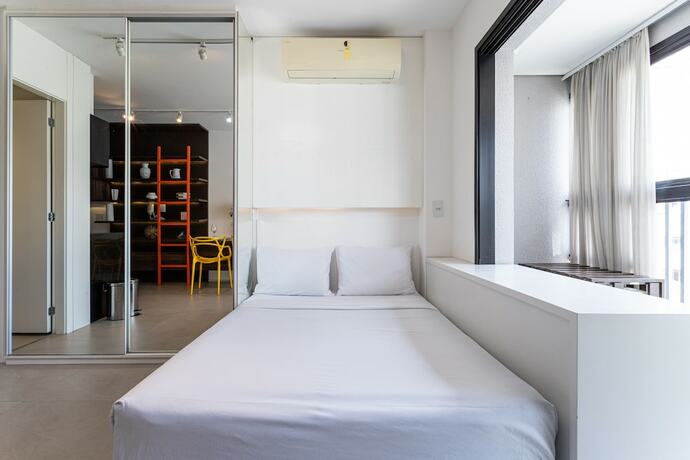 Imagen de la habitación del Hotel Aurora Paulistana a passos do Metr&ocirc; Rep&uacute;blica. Foto 17