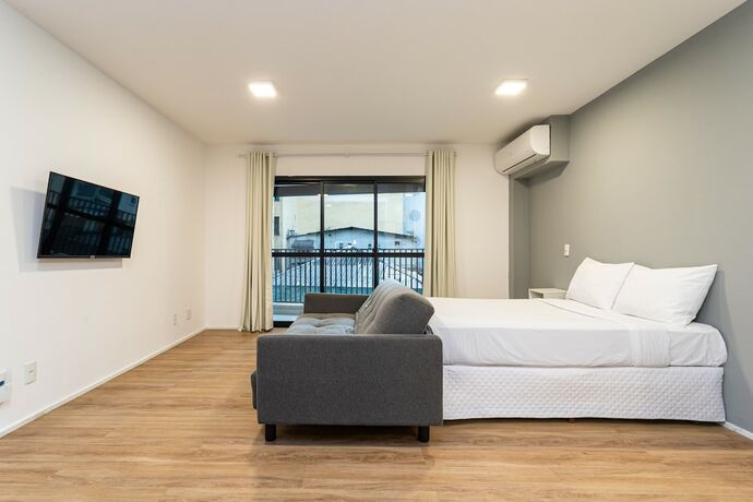 Imagen de la habitación del Hotel Aurora Paulistana a passos do Metr&ocirc; Rep&uacute;blica. Foto 20