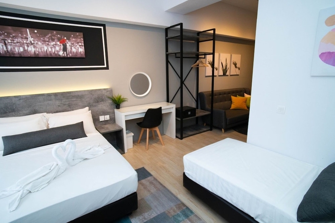 Imagen de la habitación del Hotel Aurora Pavilion Bukit Jalil by Ody Suites. Foto 7