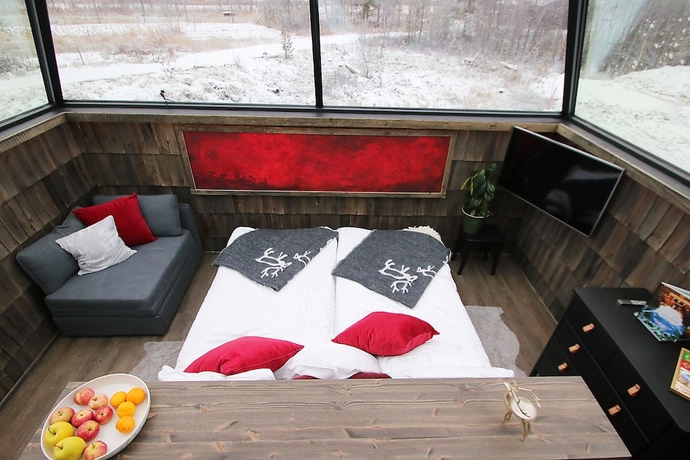 Imagen de la habitación del Hotel Aurora Pyramid Glass Igloos. Foto 11