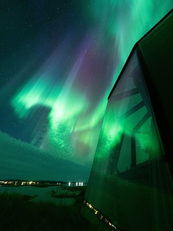 Imagen de la habitación del Hotel Aurora RiverCamp Glass Igloos and Cabins. Foto 17