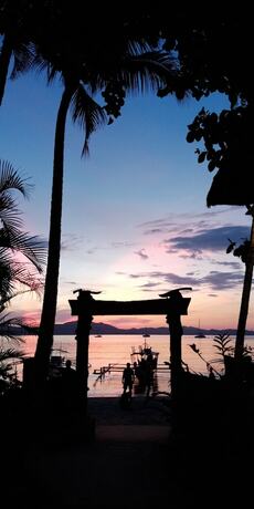 Imagen general del Hotel Ausan Beach Front Cottage and Restaurant. Foto 8