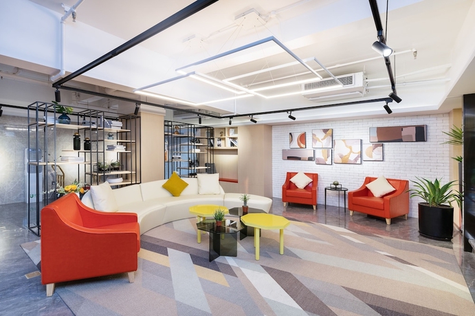 Imagen de los interiores del Hotel Ausotel Smart Zhujiang New Town Guangzhou. Foto 12