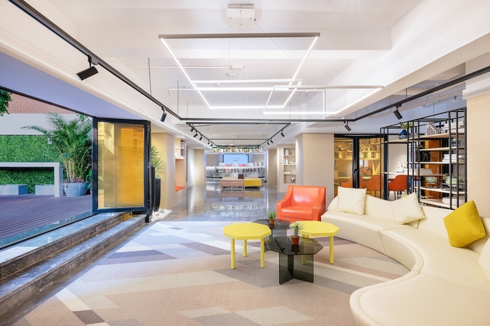 Imagen de los interiores del Hotel Ausotel Smart Zhujiang New Town Guangzhou. Foto 13