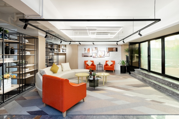 Imagen de los interiores del Hotel Ausotel Smart Zhujiang New Town Guangzhou. Foto 14