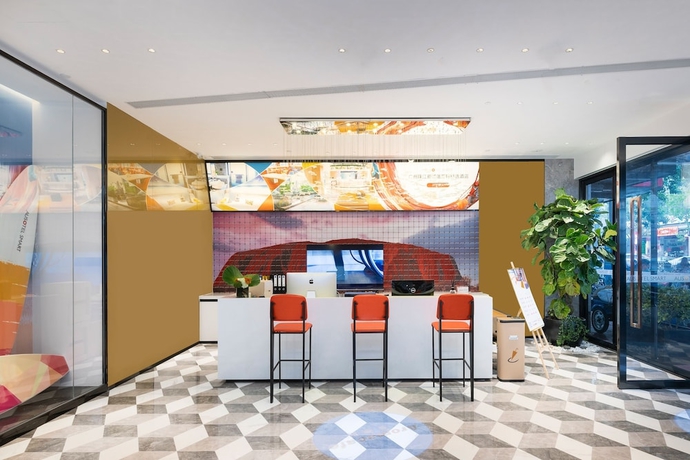 Imagen de los interiores del Hotel Ausotel Smart Zhujiang New Town Guangzhou. Foto 16