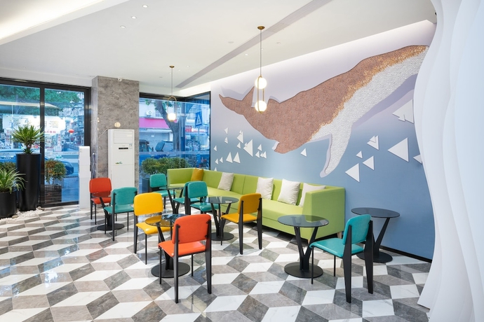 Imagen de los interiores del Hotel Ausotel Smart Zhujiang New Town Guangzhou. Foto 18