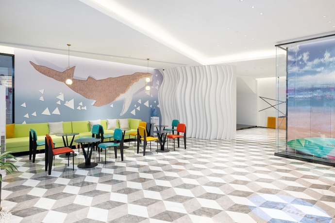 Imagen de los interiores del Hotel Ausotel Smart Zhujiang New Town Guangzhou. Foto 19